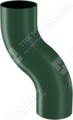 S-обвод Аквасистем 90 RAL6005 зеленый мох