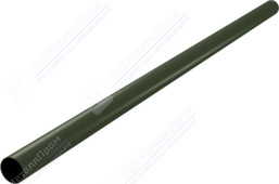 Труба водосточная Аквасистем 100 1м RR11 темно-зеленый
