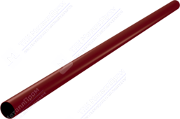 Труба водосточная Аквасистем 100 1м RR28 темно-красный
