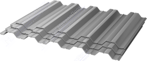 Профнастил оцинкованный НС35 0,55 1000/1060