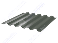 Профнастил полимер С44 0,45 ТУ 1000/1047 ПЭ RAL7005 темно-серый