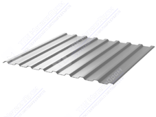 Профнастил полимер СП20 0,4 1100/1150 ПЭ RAL7004 сигнально-серый