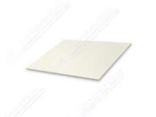 Лист с полимерным покрытием 0,5 мм ПЭ в пленке RAL1013 жемчужно-белый