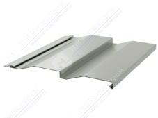 Сайдинг кораб доска 228/255 0,4 ПЭ RAL9002 серо-белый