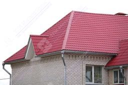 Металлочерепица Монтеррей п/э RAL 3005 (красное вино) 0,4 мм