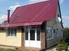 Металлочерепица Монтеррей п/э RAL 3005 (красное вино) 0,5 мм