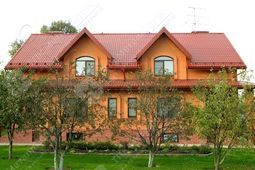 Металлочерепица Монтеррей п/э RAL 3009 (коррида) 0,5 мм