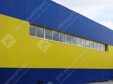 Профнастил С-8 п/э RAL 1018 (цинково-жёлтый) 0,55 мм