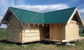 Профнастил С-8 п/э RAL 6005 (зелёный мох) 0,5 мм