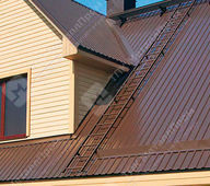 Профнастил МП-20 п/э RAL 8017 (шоколад) 0,5 мм