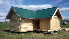 Профнастил МП-20 п/э RAL 6005 (зелёный мох) 0,7 мм