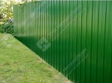 Профнастил С-8 п/э RAL 6002 (зелёная листва) 0,7 мм