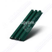 Профнастил Н75 зеленый 0,7 мм