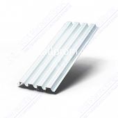 Профнастил белый С-44x1000 0,7 мм