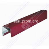 П-образная планка на забор полиэстер