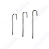 Анкер для георешетки Г-образный 8х400 мм