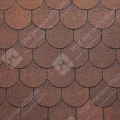 Гибкая черепица Docke Pie Premium Льеж (Барбарис)