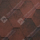 Гибкая черепица Katepal Jazzy Однослойная (Красный)