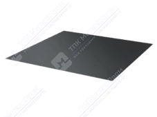 Лист с полимерным покрытием 0,5 мм Стальной бархат RAL7011 железно-серый