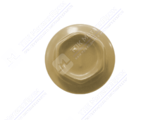 Саморез 4,8 35 KPcZP с прокладкой RAL1015 светлая слон кость