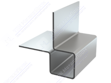 Профиль фасадный АР8 13,8 12 18 0,5 3м