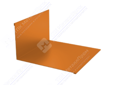 Планка примыкания верхняя 145 250 0,4 2м стандарт ПЭ в пленке RAL2004 оранжевый К-501