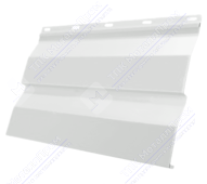 Сайдинг кораб доска 228/255 0,4 ПЭ RAL9001 кремово-белый